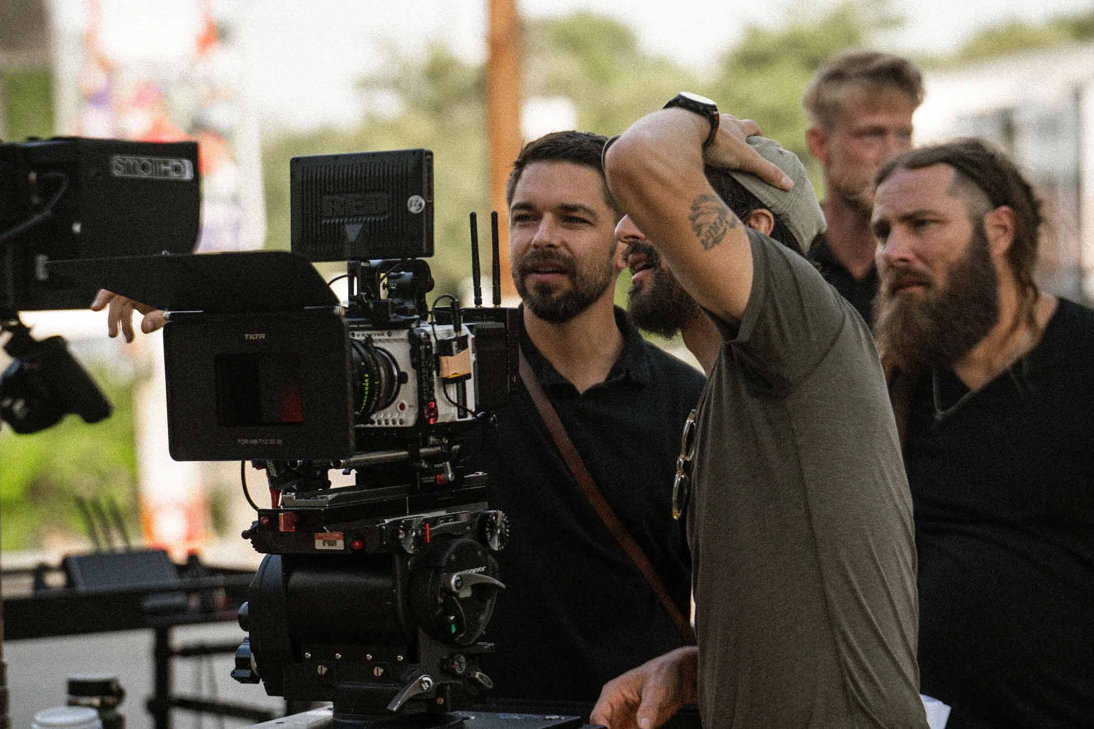 Grant Smucker, cinematographer — on set, frame 2