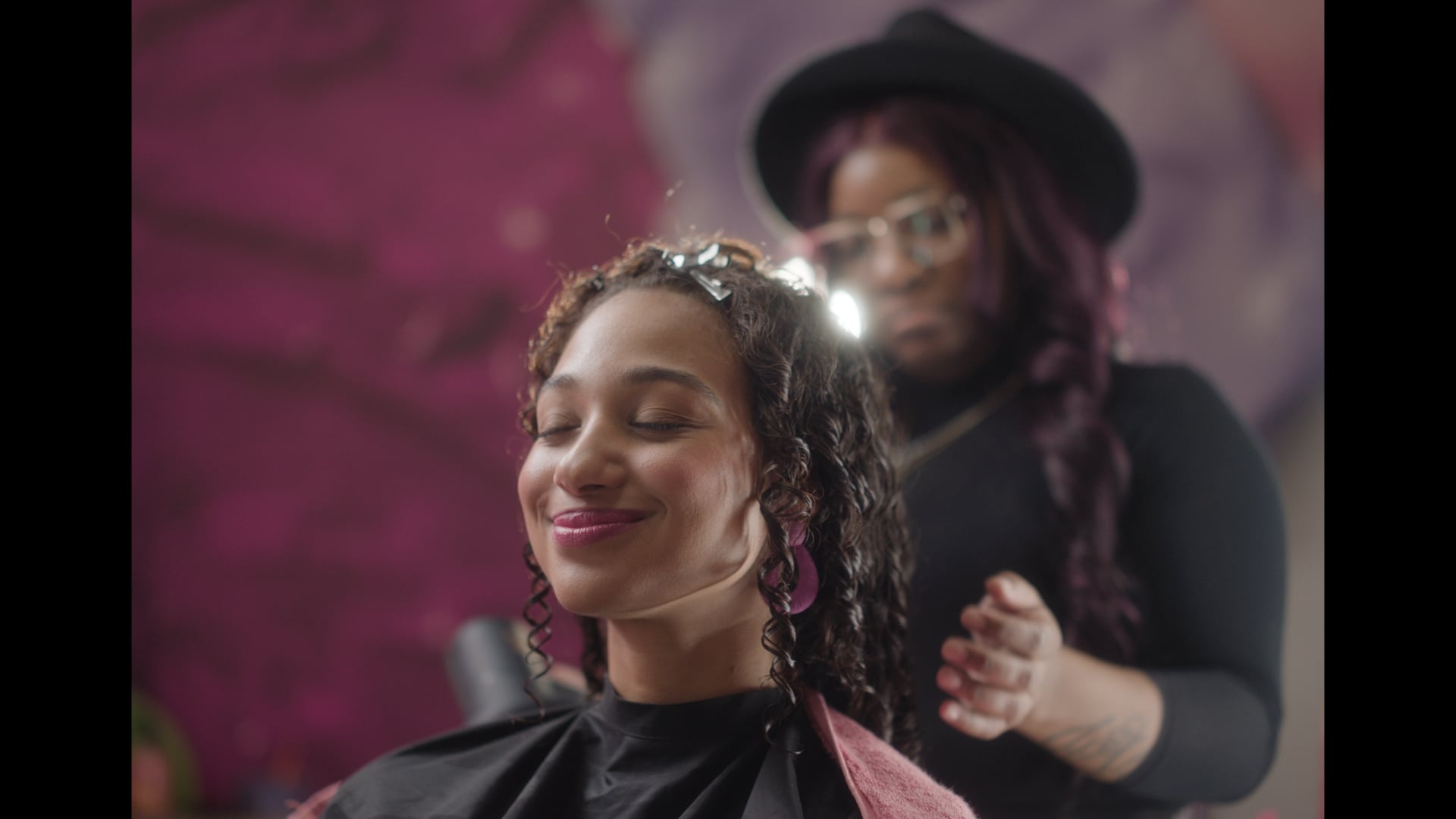 Still 3 from Sally Beauty — cinematography by Grant Smucker