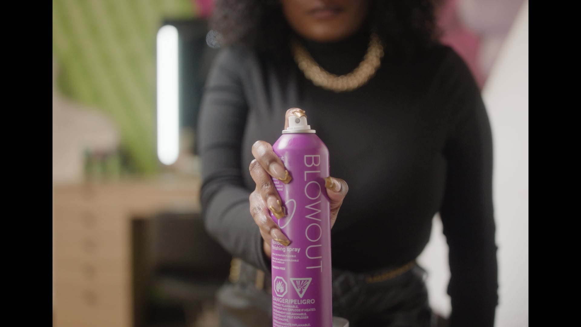 Still 5 from Sally Beauty — cinematography by Grant Smucker